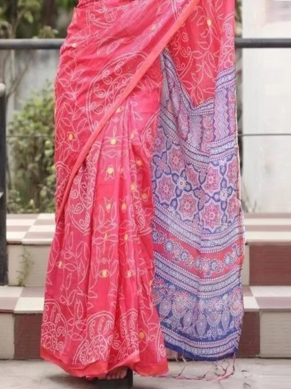 Ethnic_Pure_Soft_Cotton_Linen_Digital_Printed_Saree_with_Unstitched_Blouse_Piece_|_Bollywood_Style_Lightweight_Traditional_Wear_for_Women