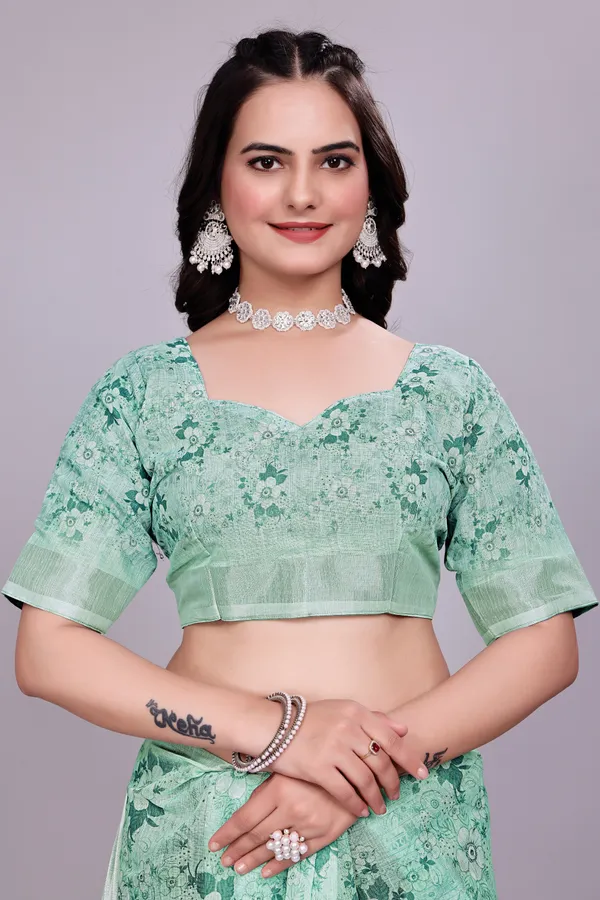 Ethnic_Pure_Soft_Cotton_Linen_Digital_Printed_Saree_with_Unstitched_Blouse_Piece_|_Bollywood_Style_Lightweight_Traditional_Wear_for_Women