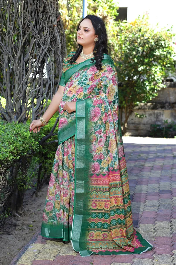 Ethnic_Pure_Soft_Cotton_Linen_Digital_Printed_Saree_with_Unstitched_Blouse_Piece_|_Bollywood_Style_Lightweight_Traditional_Wear_for_Women