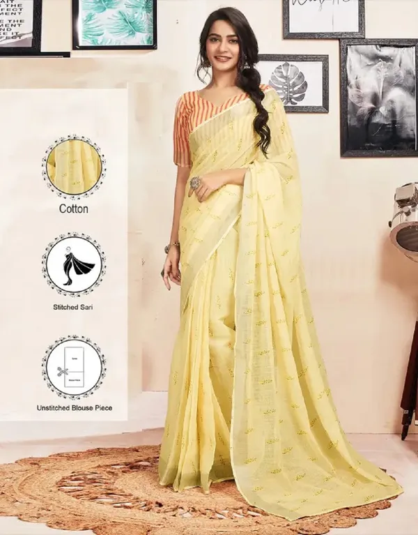 Ethnic_Pure_Soft_Cotton_Linen_Digital_Printed_Saree_with_Unstitched_Blouse_Piece_|_Bollywood_Style_Lightweight_Traditional_Wear_for_Women
