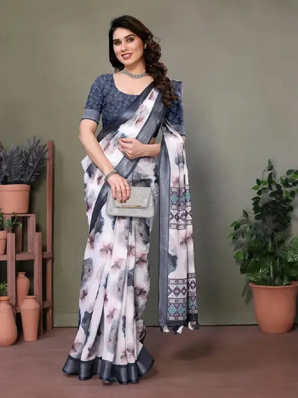 Ethnic_Pure_Soft_Cotton_Linen_Digital_Printed_Saree_with_Unstitched_Blouse_Piece_|_Bollywood_Style_Lightweight_Traditional_Wear_for_Women