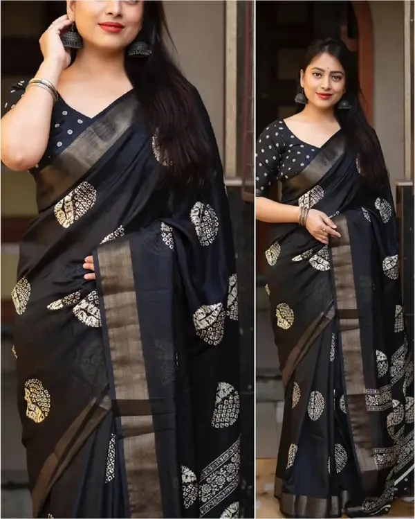 Ethnic_Pure_Soft_Cotton_Linen_Digital_Printed_Saree_with_Unstitched_Blouse_Piece_|_Bollywood_Style_Lightweight_Traditional_Wear_for_Women