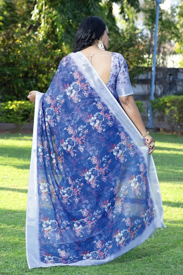 Ethnic_Pure_Soft_Cotton_Linen_Digital_Printed_Saree_with_Unstitched_Blouse_Piece_|_Bollywood_Style_Lightweight_Traditional_Wear_for_Women