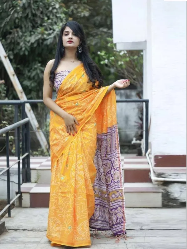 Ethnic_Pure_Soft_Cotton_Linen_Digital_Printed_Saree_with_Unstitched_Blouse_Piece_|_Bollywood_Style_Lightweight_Traditional_Wear_for_Women