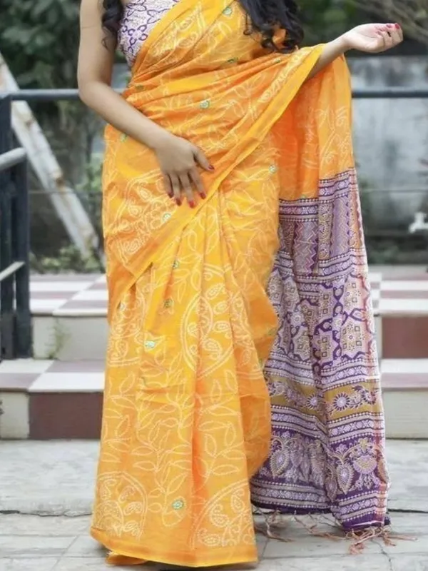 Ethnic_Pure_Soft_Cotton_Linen_Digital_Printed_Saree_with_Unstitched_Blouse_Piece_|_Bollywood_Style_Lightweight_Traditional_Wear_for_Women