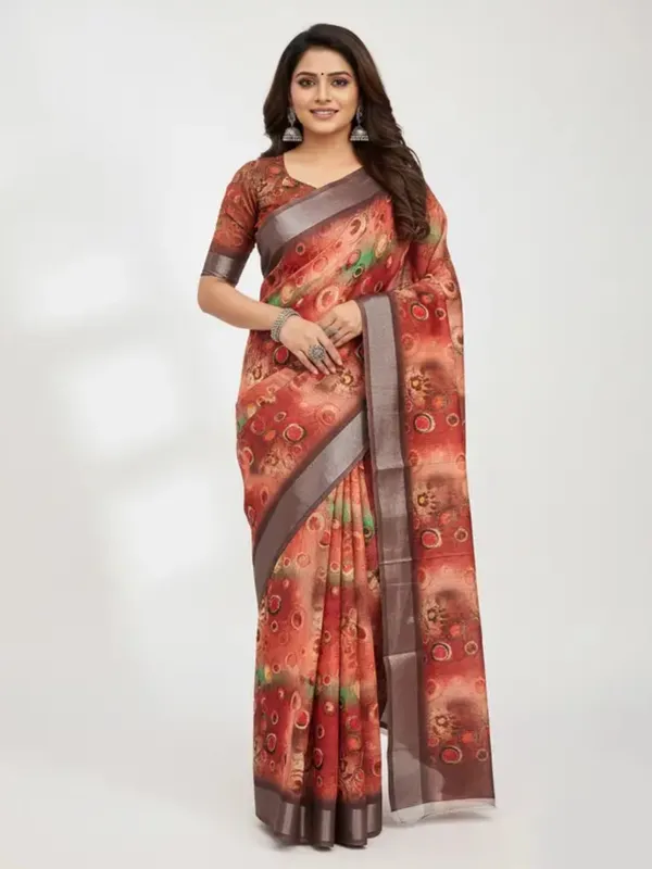 Ethnic_Pure_Soft_Cotton_Linen_Digital_Printed_Saree_with_Unstitched_Blouse_Piece_|_Bollywood_Style_Lightweight_Traditional_Wear_for_Women