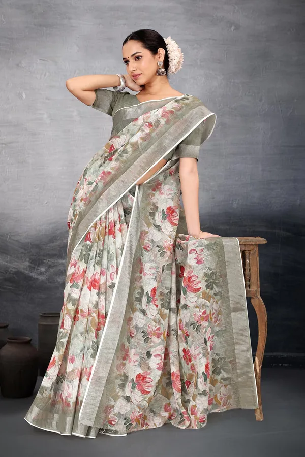 Ethnic_Pure_Soft_Cotton_Linen_Digital_Printed_Saree_with_Unstitched_Blouse_Piece_|_Bollywood_Style_Lightweight_Traditional_Wear_for_Women
