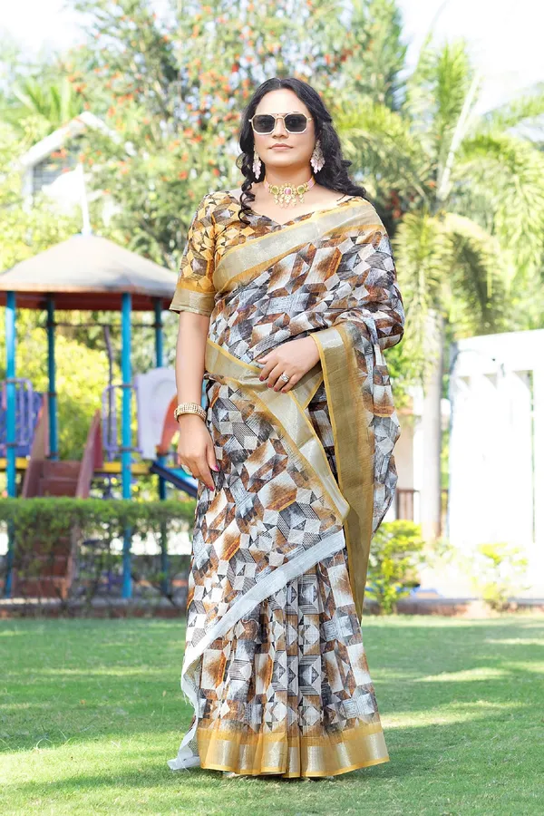 Ethnic_Pure_Soft_Cotton_Linen_Digital_Printed_Saree_with_Unstitched_Blouse_Piece_|_Bollywood_Style_Lightweight_Traditional_Wear_for_Women