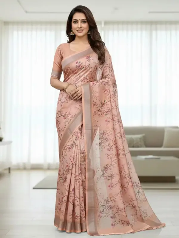 Ethnic_Pure_Soft_Cotton_Linen_Digital_Printed_Saree_with_Unstitched_Blouse_Piece_|_Bollywood_Style_Lightweight_Traditional_Wear_for_Women