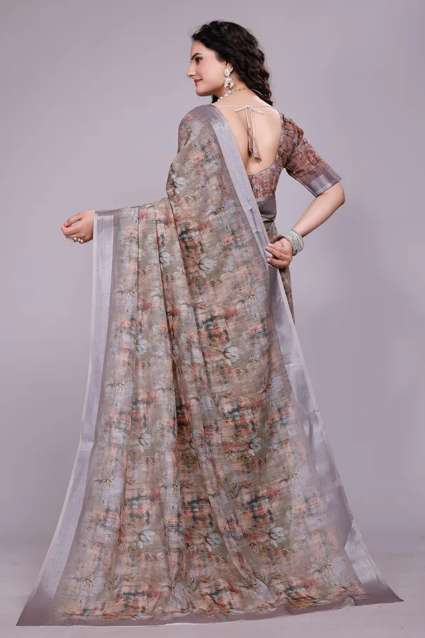 Ethnic_Pure_Soft_Cotton_Linen_Digital_Printed_Saree_with_Unstitched_Blouse_Piece_|_Bollywood_Style_Lightweight_Traditional_Wear_for_Women