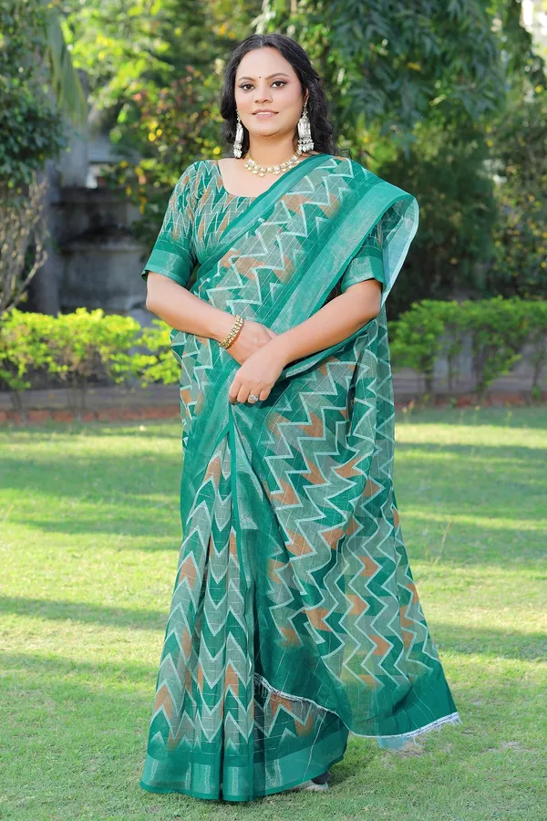 Ethnic_Pure_Soft_Cotton_Linen_Digital_Printed_Saree_with_Unstitched_Blouse_Piece_|_Bollywood_Style_Lightweight_Traditional_Wear_for_Women