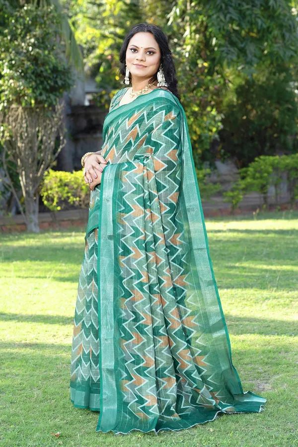 Ethnic_Pure_Soft_Cotton_Linen_Digital_Printed_Saree_with_Unstitched_Blouse_Piece_|_Bollywood_Style_Lightweight_Traditional_Wear_for_Women