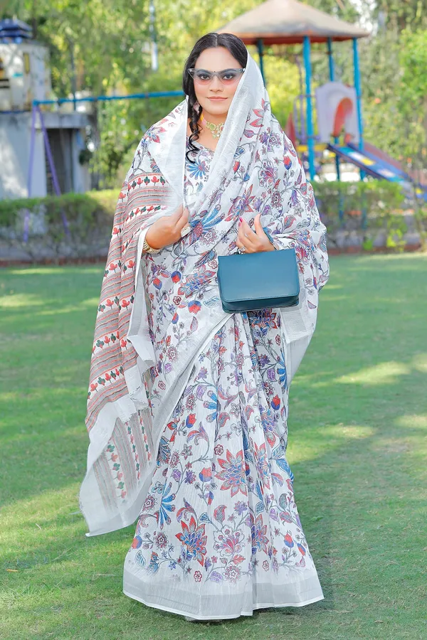 Ethnic_Pure_Soft_Cotton_Linen_Digital_Printed_Saree_with_Unstitched_Blouse_Piece_|_Bollywood_Style_Lightweight_Traditional_Wear_for_Women