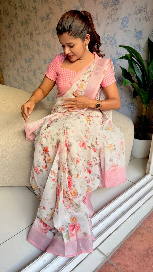Ethnic_Pure_Soft_Cotton_Linen_Digital_Printed_Saree_with_Unstitched_Blouse_Piece_|_Bollywood_Style_Lightweight_Traditional_Wear_for_Women