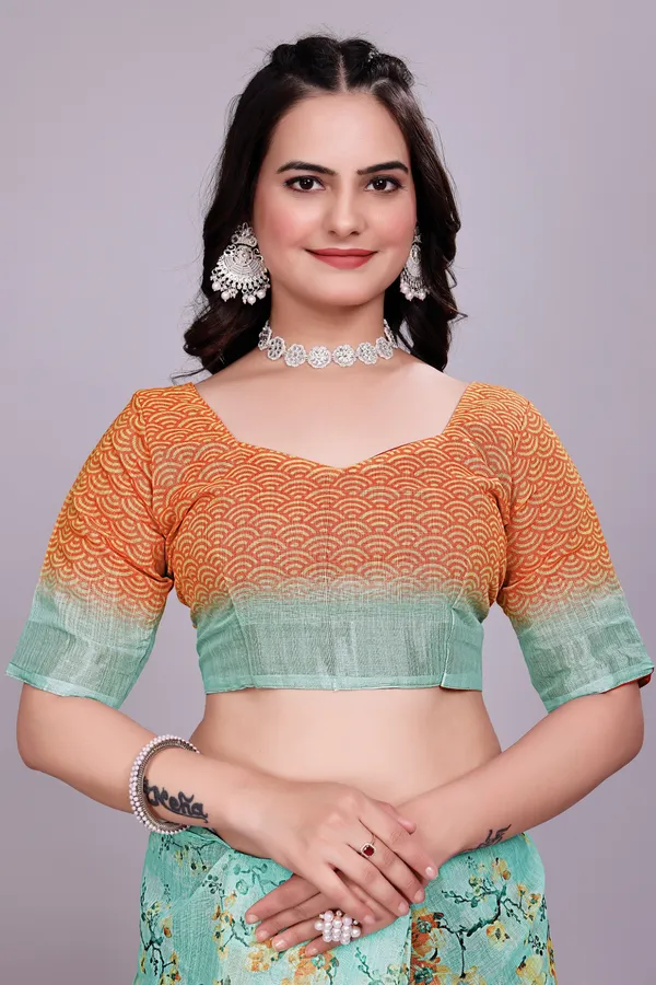 Ethnic_Pure_Soft_Cotton_Linen_Digital_Printed_Saree_with_Unstitched_Blouse_Piece_|_Bollywood_Style_Lightweight_Traditional_Wear_for_Women