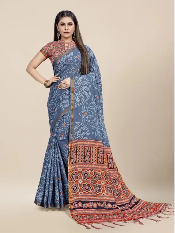 Ethnic_Pure_Soft_Cotton_Linen_Digital_Printed_Saree_with_Unstitched_Blouse_Piece_|_Bollywood_Style_Lightweight_Traditional_Wear_for_Women