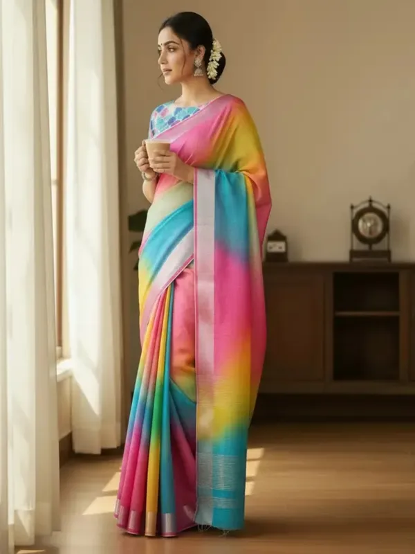 Ethnic_Pure_Soft_Cotton_Linen_Digital_Printed_Saree_with_Unstitched_Blouse_Piece_|_Bollywood_Style_Lightweight_Traditional_Wear_for_Women
