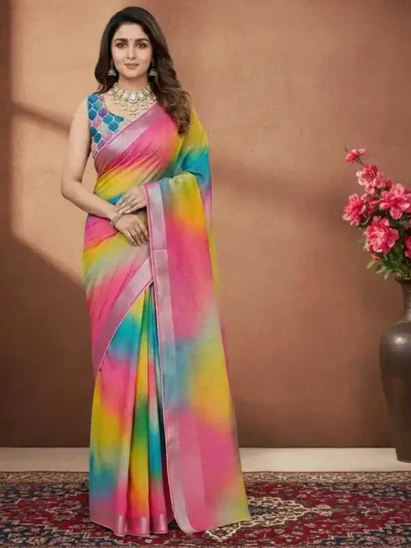 Ethnic_Pure_Soft_Cotton_Linen_Digital_Printed_Saree_with_Unstitched_Blouse_Piece_|_Bollywood_Style_Lightweight_Traditional_Wear_for_Women