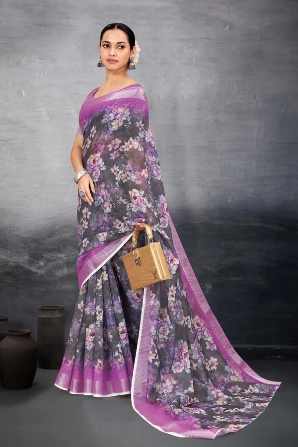 Ethnic_Pure_Soft_Cotton_Linen_Digital_Printed_Saree_with_Unstitched_Blouse_Piece_|_Bollywood_Style_Lightweight_Traditional_Wear_for_Women