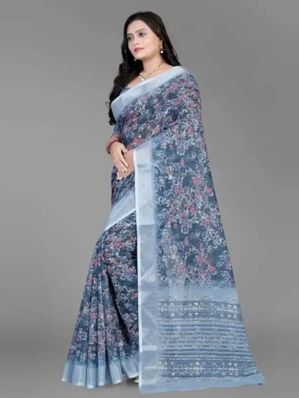 Ethnic_Pure_Soft_Cotton_Linen_Digital_Printed_Saree_with_Unstitched_Blouse_Piece_|_Bollywood_Style_Lightweight_Traditional_Wear_for_Women