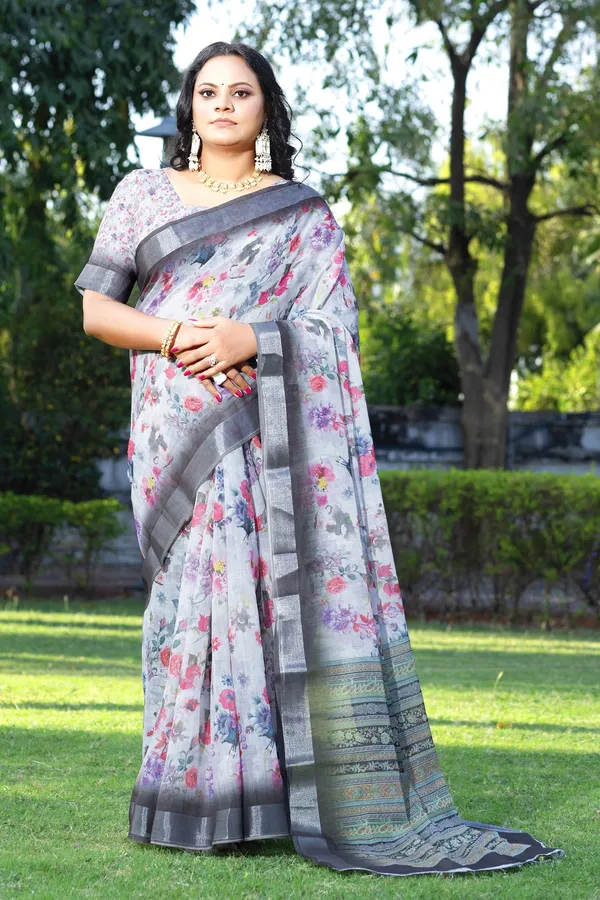 Ethnic_Pure_Soft_Cotton_Linen_Digital_Printed_Saree_with_Unstitched_Blouse_Piece_|_Bollywood_Style_Lightweight_Traditional_Wear_for_Women