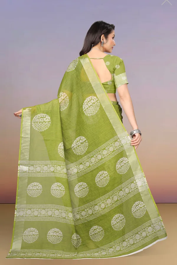Ethnic_Pure_Soft_Cotton_Linen_Digital_Printed_Saree_with_Unstitched_Blouse_Piece_|_Bollywood_Style_Lightweight_Traditional_Wear_for_Women