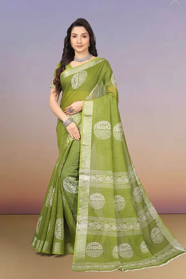 Ethnic_Pure_Soft_Cotton_Linen_Digital_Printed_Saree_with_Unstitched_Blouse_Piece_|_Bollywood_Style_Lightweight_Traditional_Wear_for_Women