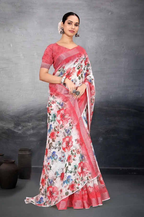 Ethnic_Pure_Soft_Cotton_Linen_Digital_Printed_Saree_with_Unstitched_Blouse_Piece_|_Bollywood_Style_Lightweight_Traditional_Wear_for_Women