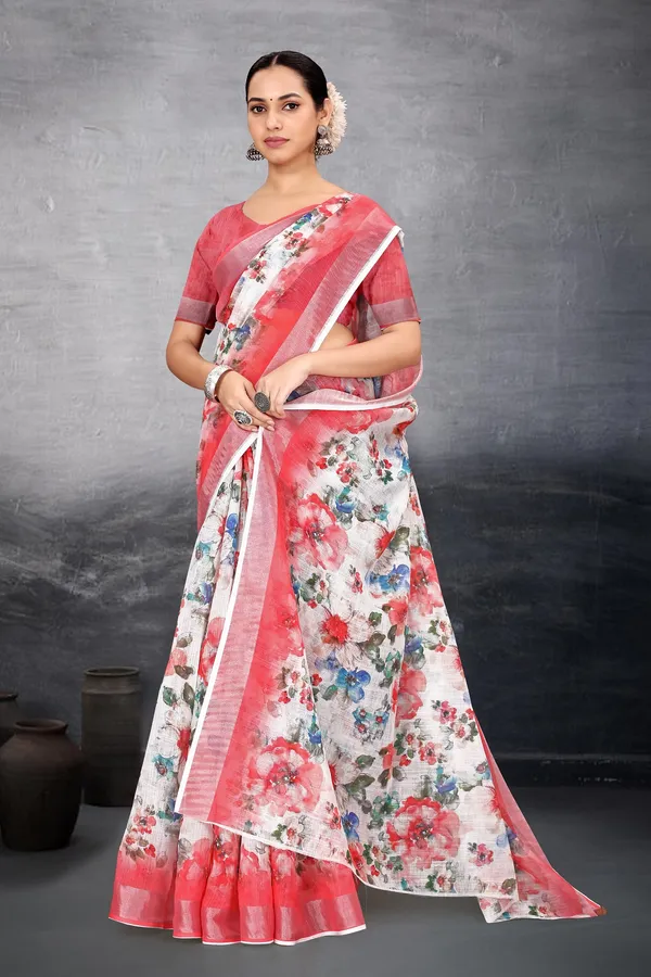 Ethnic_Pure_Soft_Cotton_Linen_Digital_Printed_Saree_with_Unstitched_Blouse_Piece_|_Bollywood_Style_Lightweight_Traditional_Wear_for_Women
