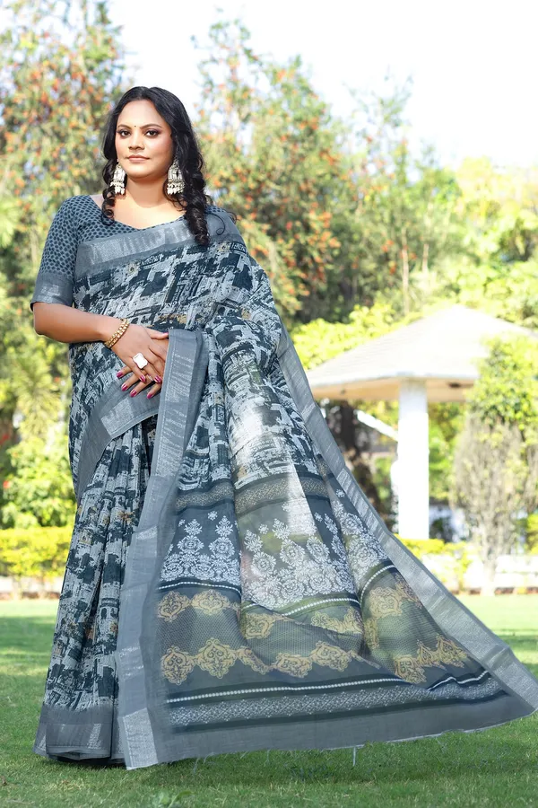 Ethnic_Pure_Soft_Cotton_Linen_Digital_Printed_Saree_with_Unstitched_Blouse_Piece_|_Bollywood_Style_Lightweight_Traditional_Wear_for_Women