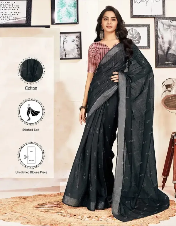 Ethnic_Pure_Soft_Cotton_Linen_Digital_Printed_Saree_with_Unstitched_Blouse_Piece_|_Bollywood_Style_Lightweight_Traditional_Wear_for_Women
