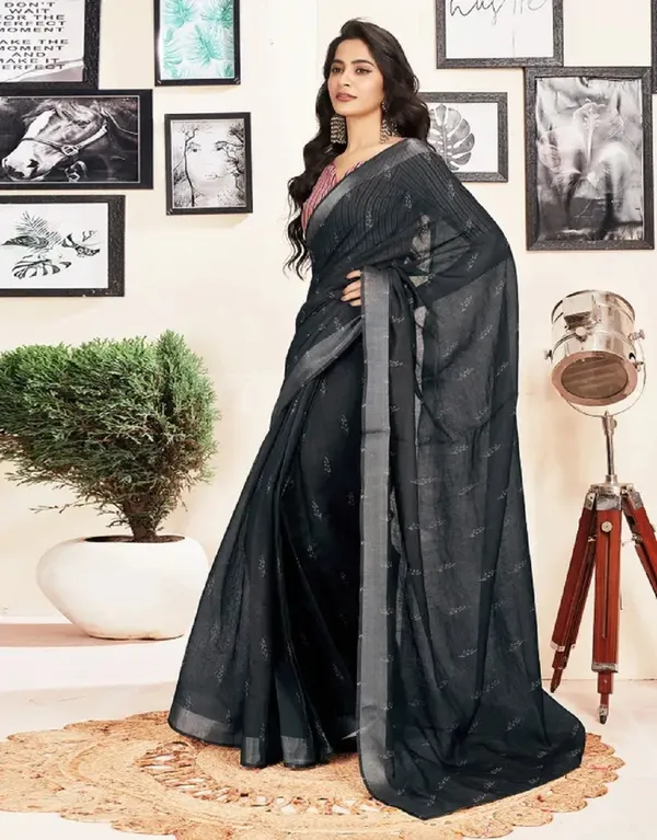 Ethnic_Pure_Soft_Cotton_Linen_Digital_Printed_Saree_with_Unstitched_Blouse_Piece_|_Bollywood_Style_Lightweight_Traditional_Wear_for_Women