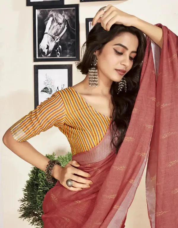 Ethnic_Pure_Soft_Cotton_Linen_Digital_Printed_Saree_with_Unstitched_Blouse_Piece_|_Bollywood_Style_Lightweight_Traditional_Wear_for_Women