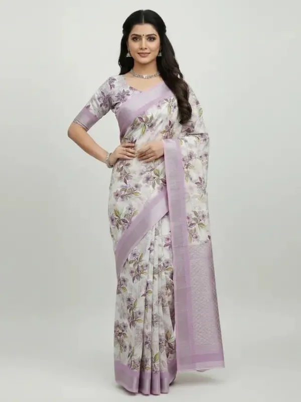 Ethnic_Pure_Soft_Cotton_Linen_Digital_Printed_Saree_with_Unstitched_Blouse_Piece_|_Bollywood_Style_Lightweight_Traditional_Wear_for_Women