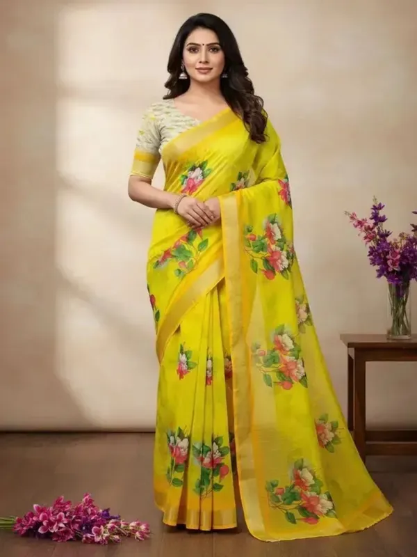 Ethnic_Pure_Soft_Cotton_Linen_Digital_Printed_Saree_with_Unstitched_Blouse_Piece_|_Bollywood_Style_Lightweight_Traditional_Wear_for_Women