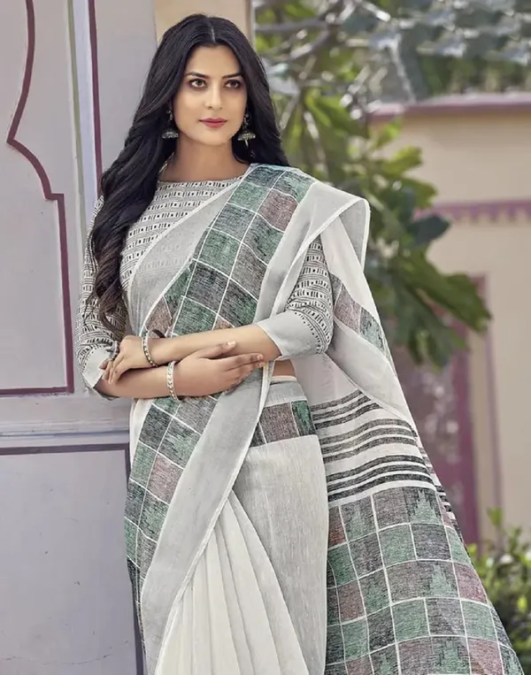 Ethnic_Pure_Soft_Cotton_Linen_Digital_Printed_Saree_with_Unstitched_Blouse_Piece_|_Bollywood_Style_Lightweight_Traditional_Wear_for_Women