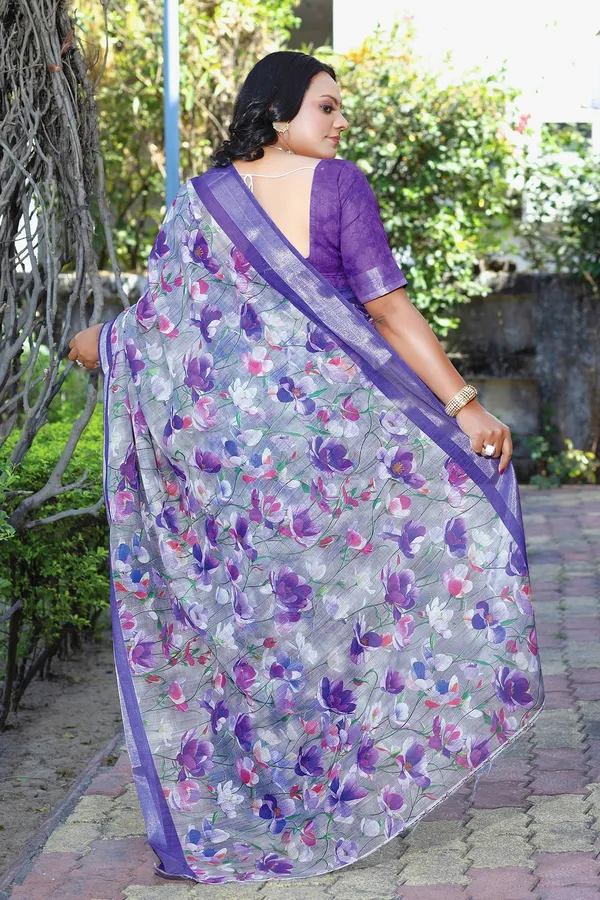 Ethnic_Pure_Soft_Cotton_Linen_Digital_Printed_Saree_with_Unstitched_Blouse_Piece_|_Bollywood_Style_Lightweight_Traditional_Wear_for_Women