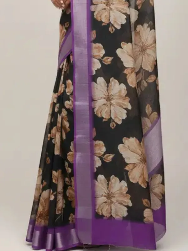 Ethnic_Pure_Soft_Cotton_Linen_Digital_Printed_Saree_with_Unstitched_Blouse_Piece_|_Bollywood_Style_Lightweight_Traditional_Wear_for_Women