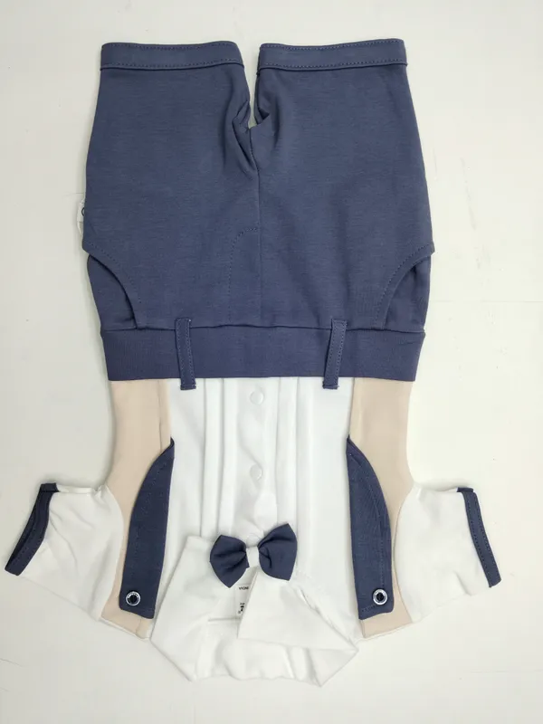 White_And_Blue_Cotton_Premium_Clothing_Set_For_Kids