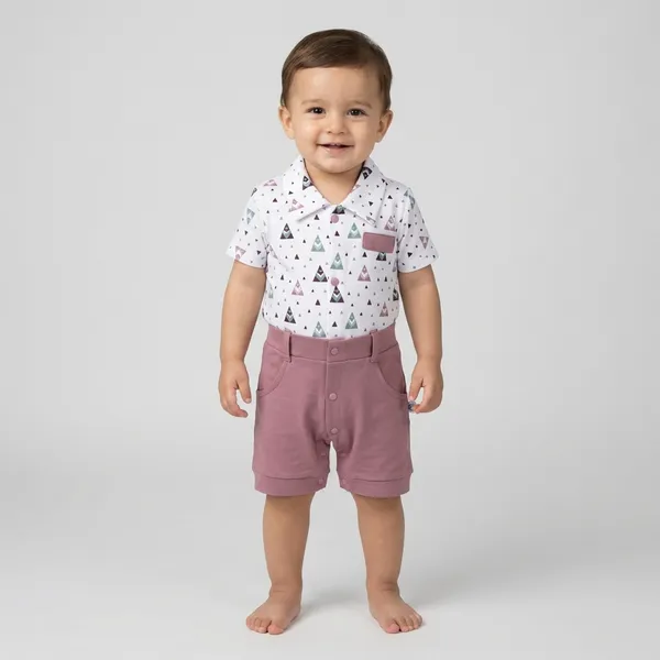 White_And_Purple_Cotton_Premium_Romper_For_Kids