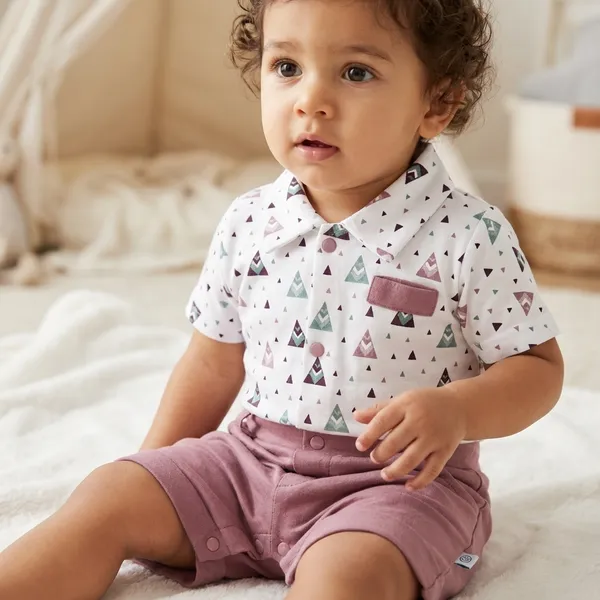 White_And_Purple_Cotton_Premium_Romper_For_Kids