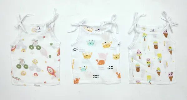 White_Muslin_Premium_Top_For_Kids