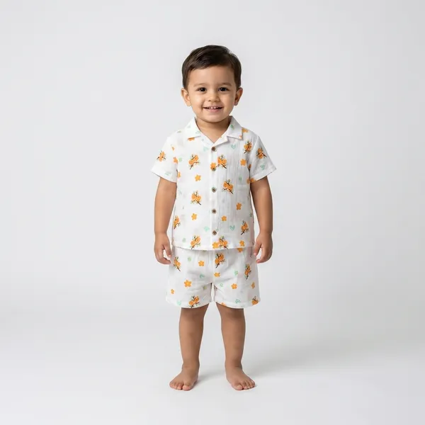 White_Muslin_Premium_Clothing_Set_For_Kids