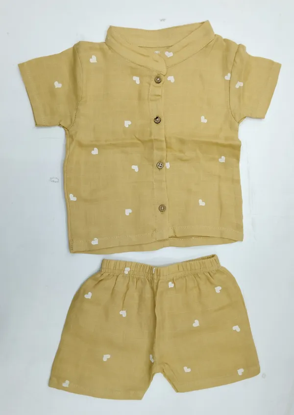Yellow_Muslin_Premium_Clothing_Set_For_Kids