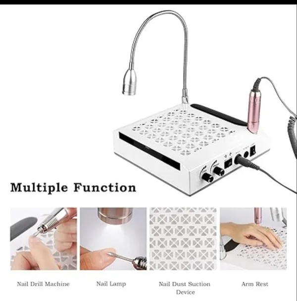 4_In_1_Professional_Nail_Beauty_Machine_With_Led_Lamp_And__Dust_Collector_And_Electric_Drill_80W_Salon_Equipment