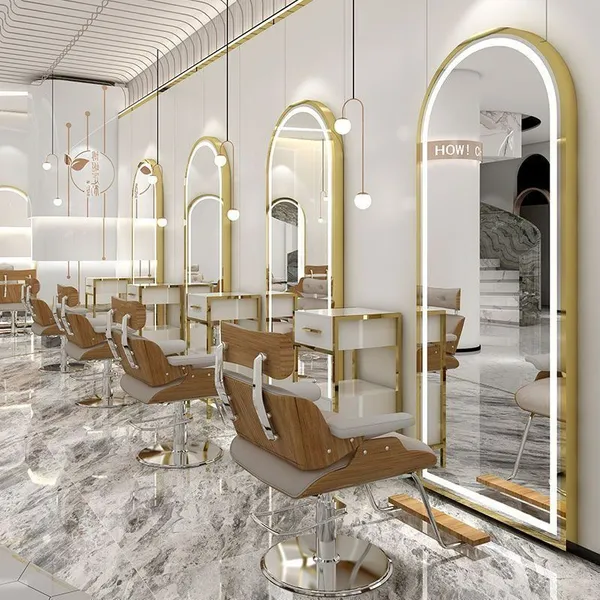 Luxury_Hair_Salon_Styling_Station_With_Led_Mirror_And_Premium_Styling_Chair