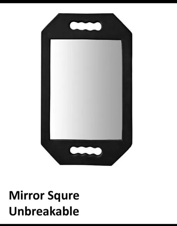 Square_Unbreakable_Mirror_With_Decorative_Black_Frame_And_Handles