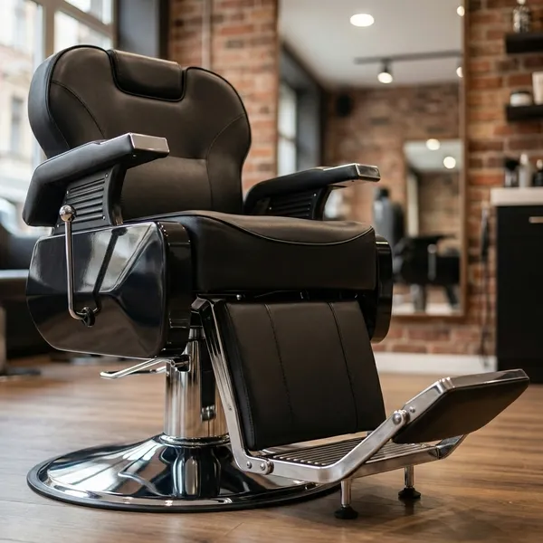 Professional_Salon_Barber_Chair_With_Reclining_Backrest_And_Footrest_Model