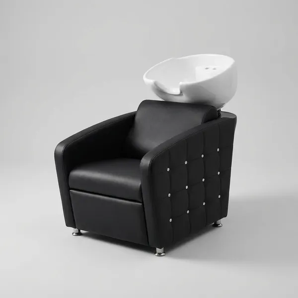 Professional_Salon_Shampoo_Chair_With_Ceramic_Basin_Black_Crystal_Design