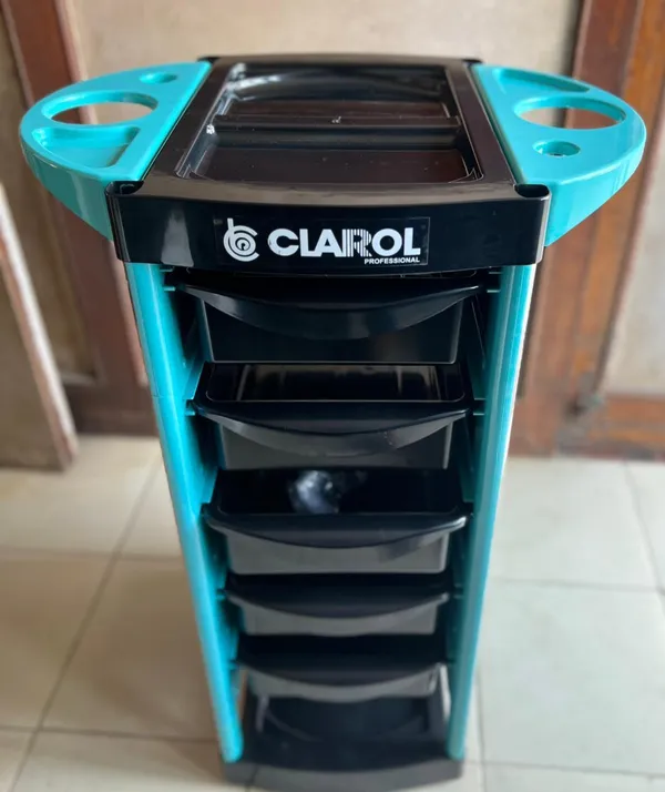 Clairol_Professional_Salon_Trolley_Cart_With_Multiple_Storage_Drawers